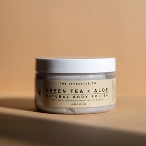 NWT The Lyfestyle Green Tea and Aloe Body Polish